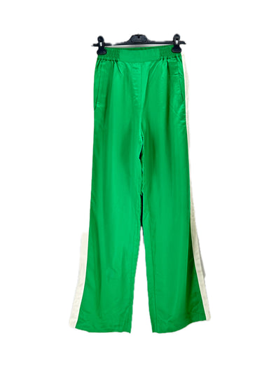 Pantalon satiné vert