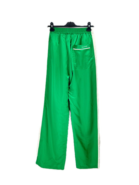 Pantalon satiné vert