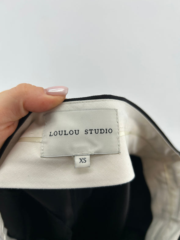 Pantalon en laine mélangée "Jade"