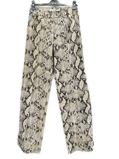 Pantalon motif python
