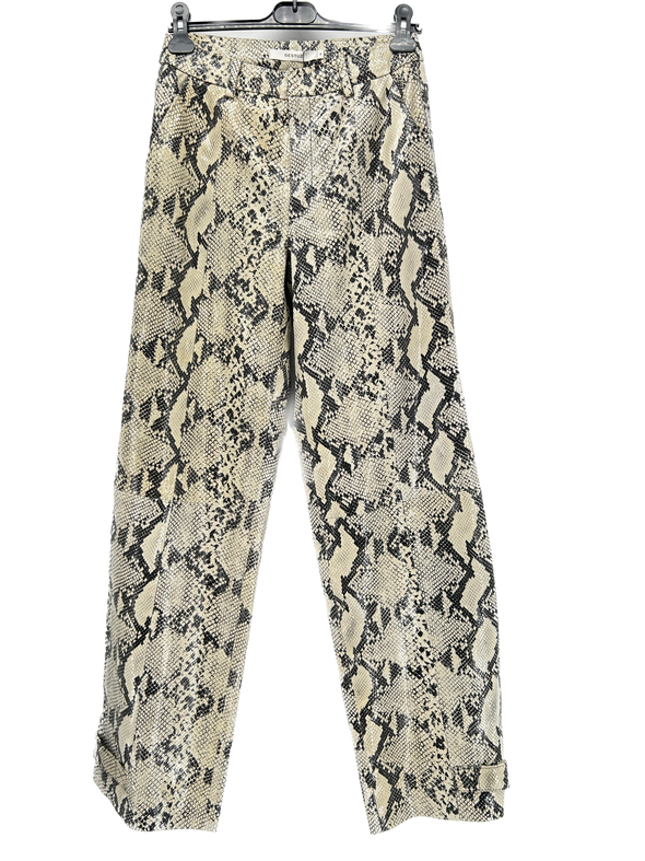 Pantalon motif python