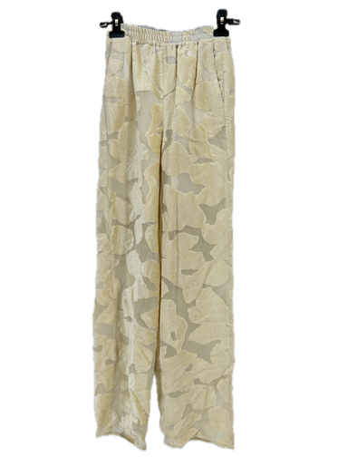 Pantalon en velours écru "Pares"