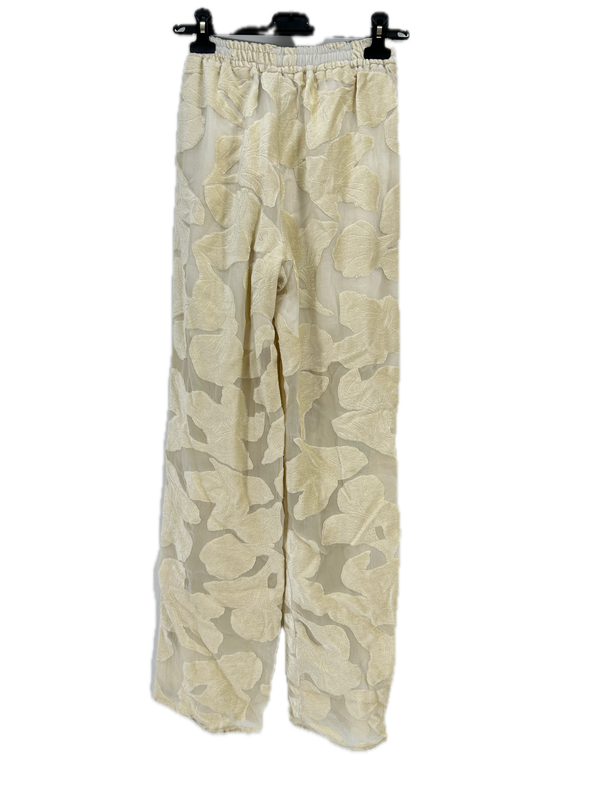 Pantalon en velours écru "Pares"