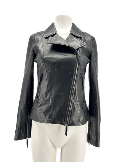Perfecto en cuir noir