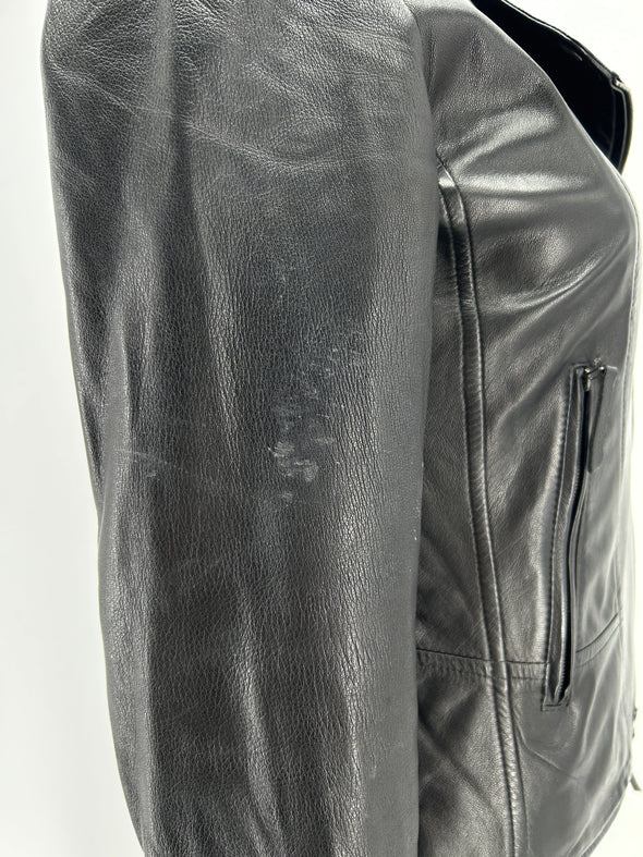 Perfecto en cuir noir