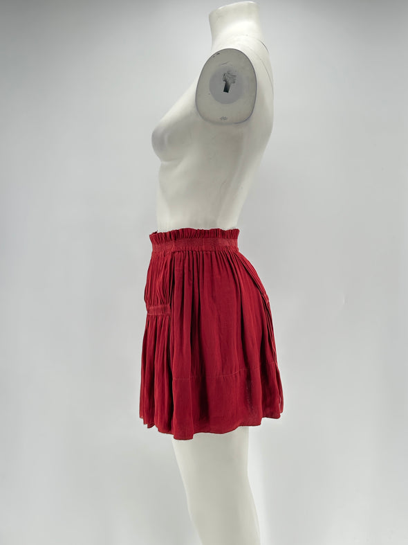 Jupe rouge