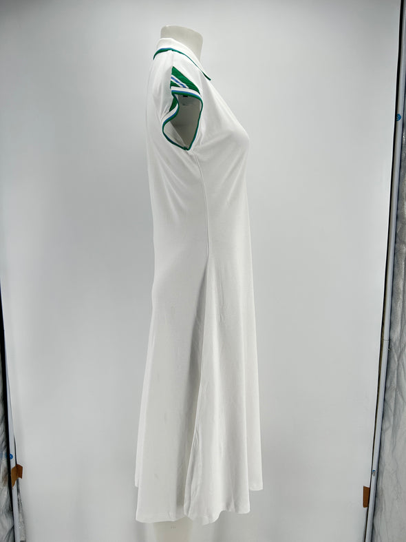 Robe polo blanche