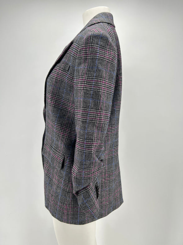 Blazer en laine gris