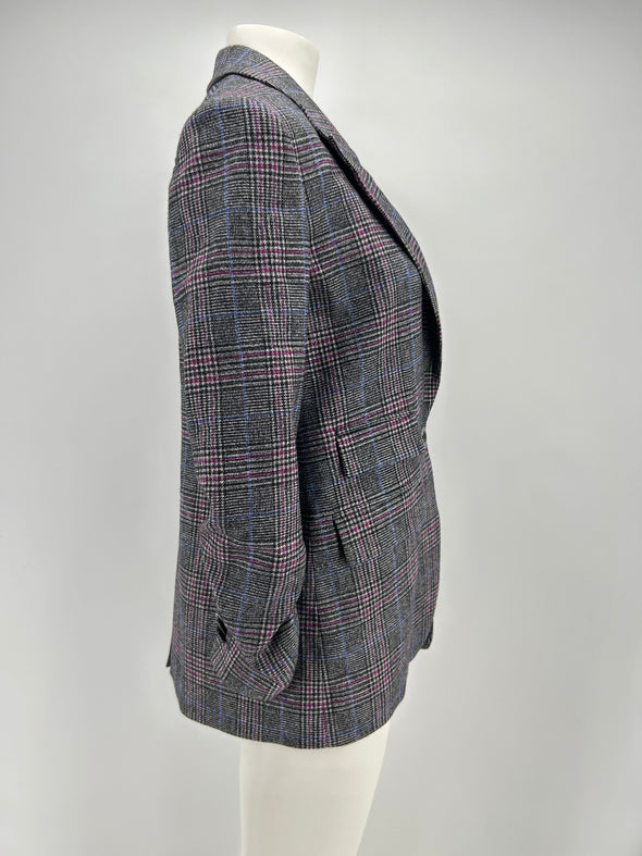 Blazer en laine gris