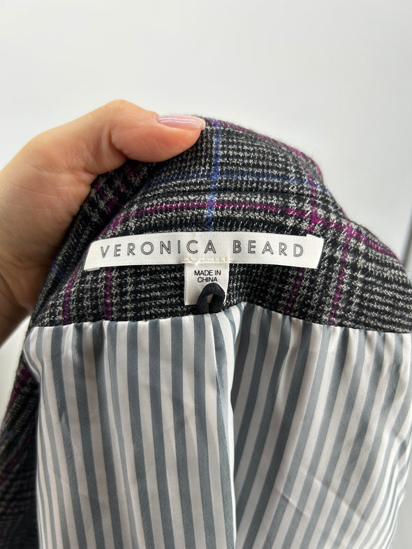 Blazer en laine gris