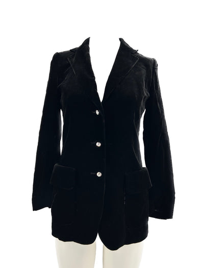 Veste de tailleur en velours
