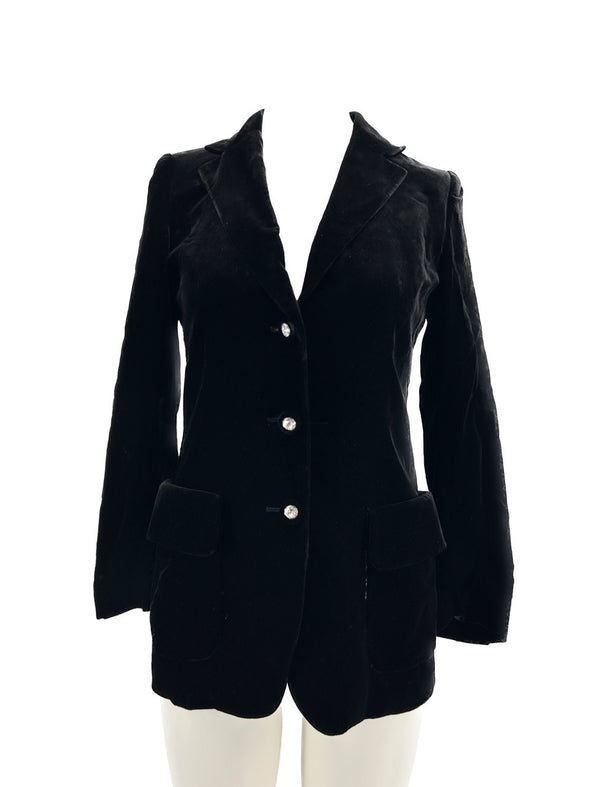 Veste de tailleur en velours