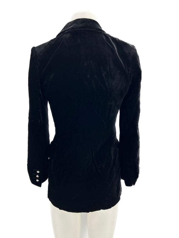 Veste de tailleur en velours