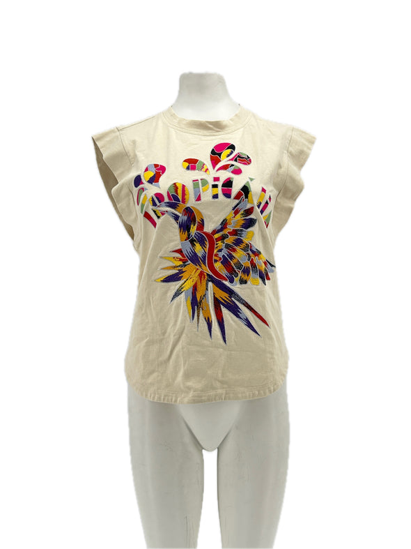 Tee-shirt beige