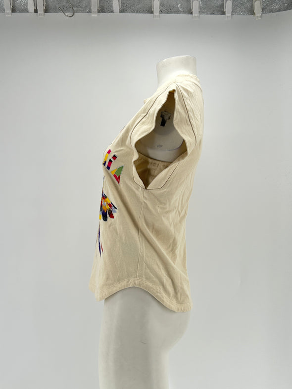 Tee-shirt beige