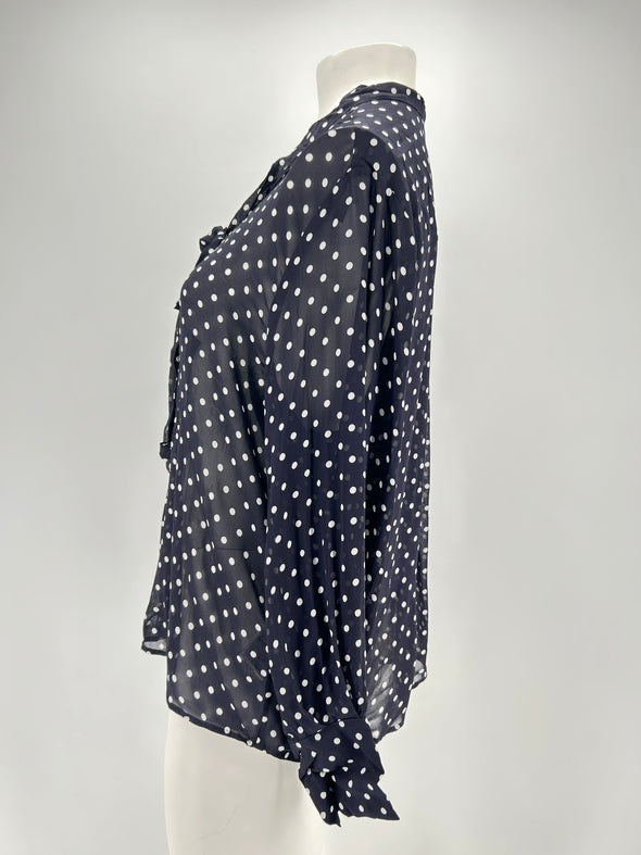 Blouse à pois