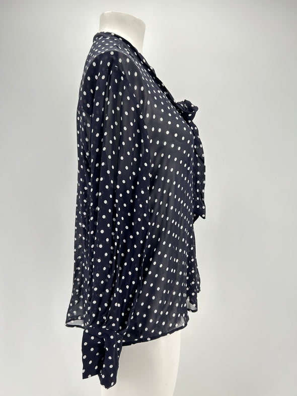 Blouse à pois