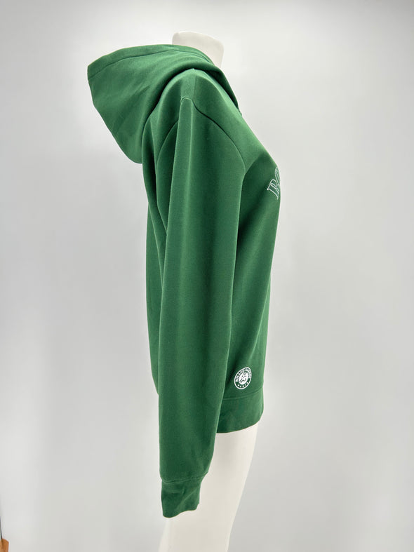 Sweat à capuche vert