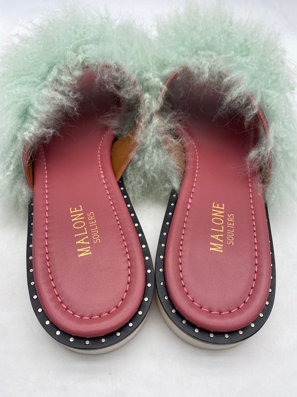 Mules en shearling