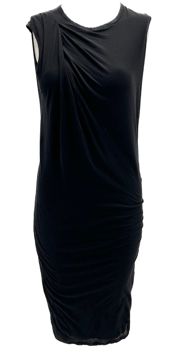 Robe noire mi-longue