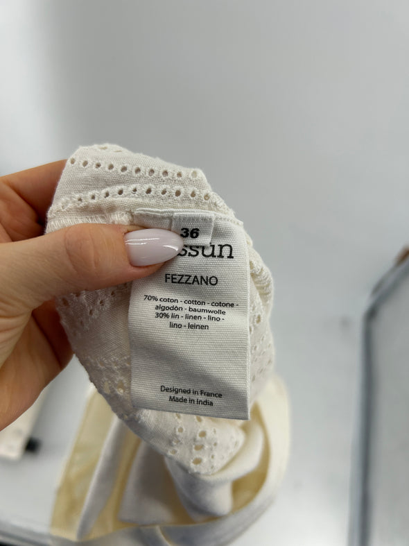 Short blanc "Fezzano"
