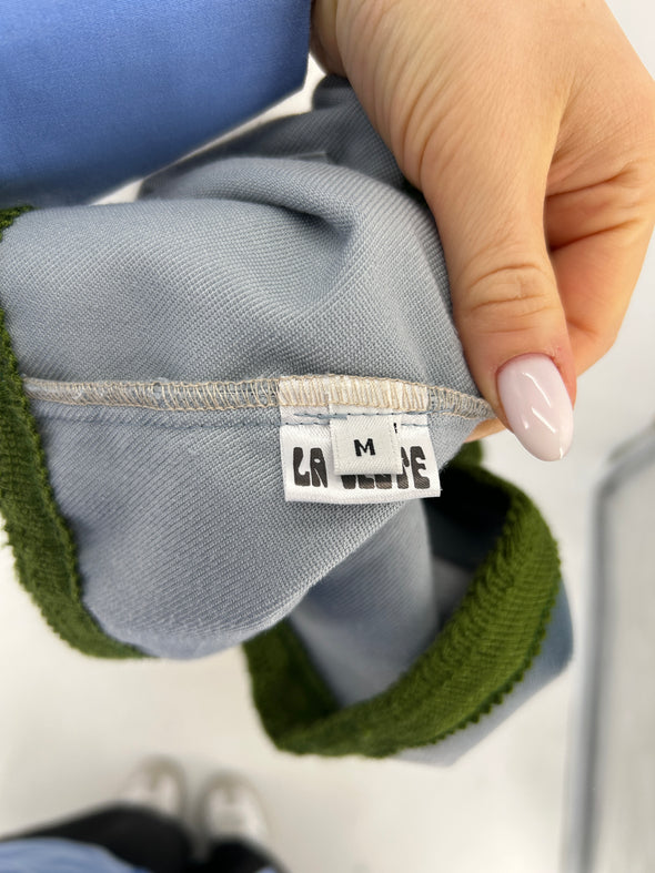 Gilet sans manches bicolore