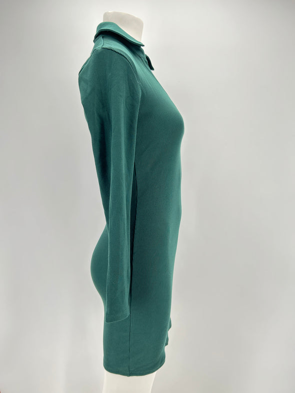 Robe polo verte