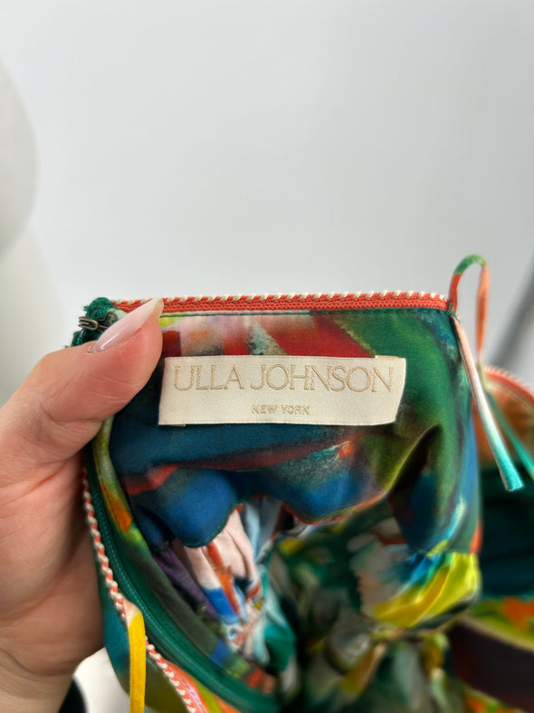 Robe à imprimé multicolore