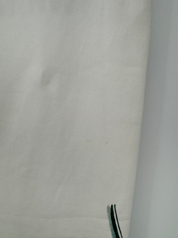 Jupe blanche à motifs