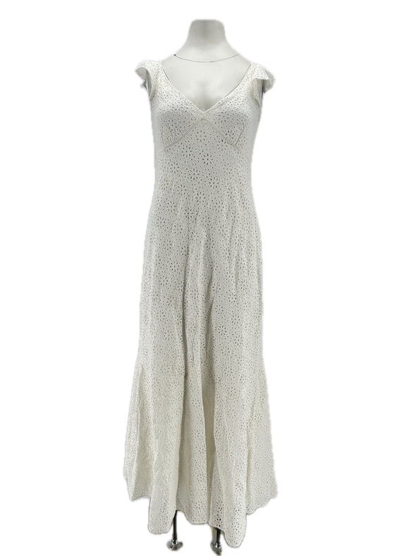 Robe en lin blanche