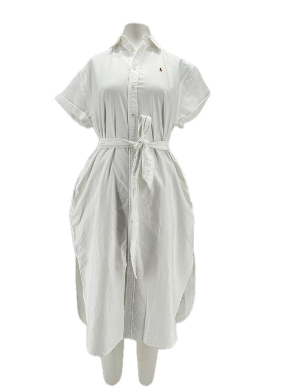 Robe chemise blanche