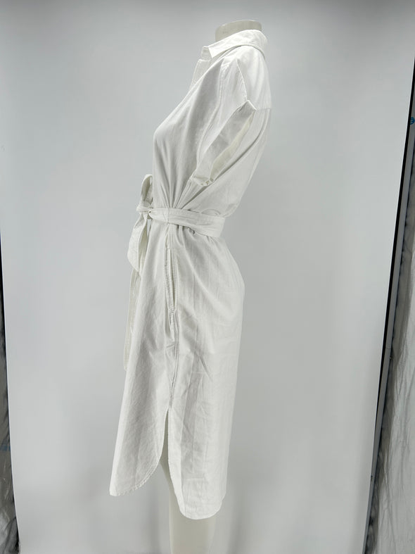 Robe chemise blanche