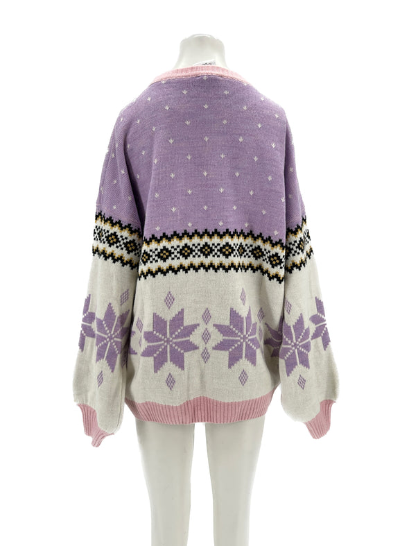 Pull à imprimé