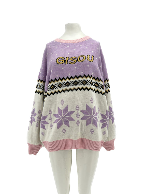 Pull à imprimé