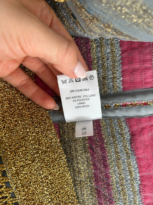 Robe multicolore