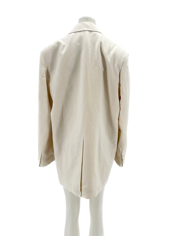 Blazer oversize blanc