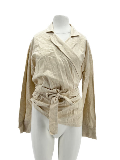 Veste kimono beige