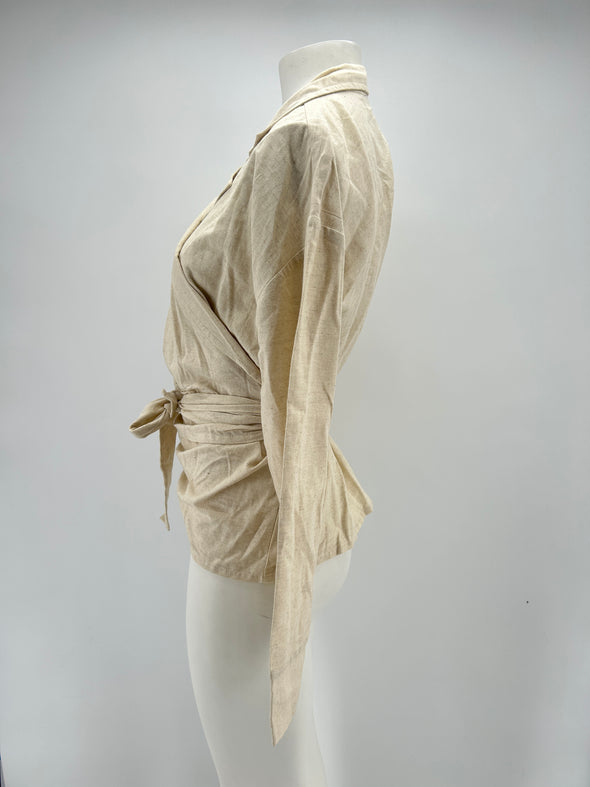 Veste kimono beige