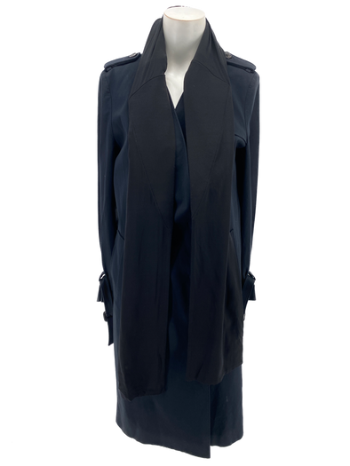 Trench bleu marine