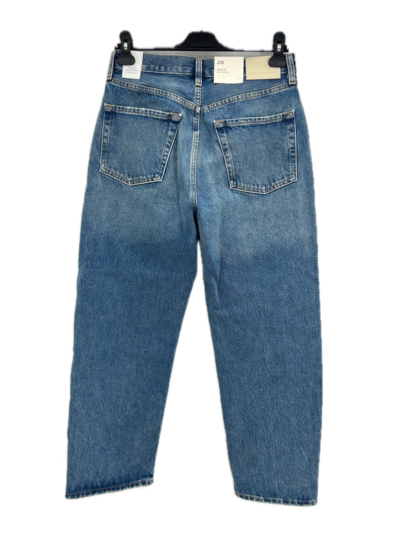 Jean court "Dahlia Bow Leg"