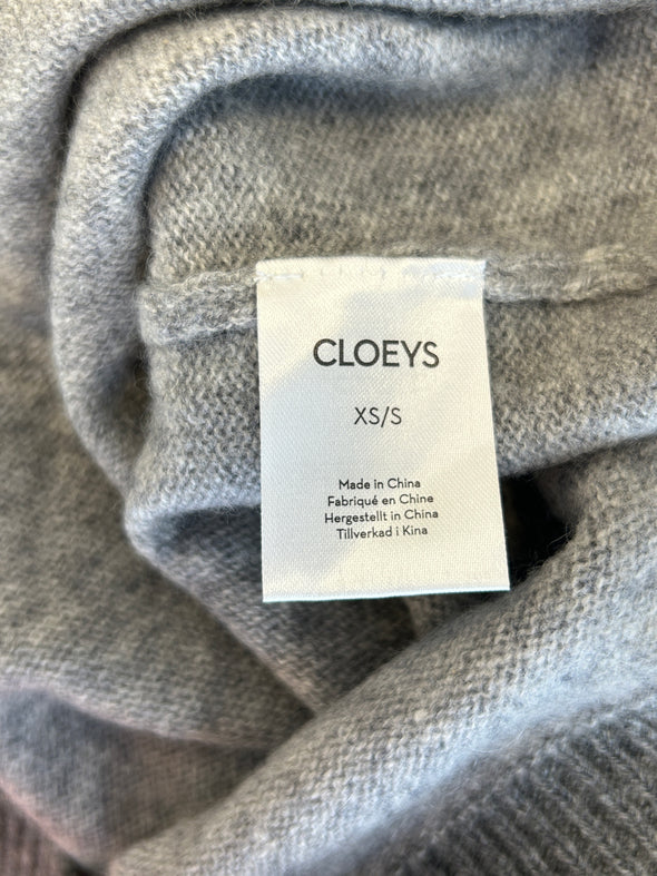 Cardigan en cachemire gris