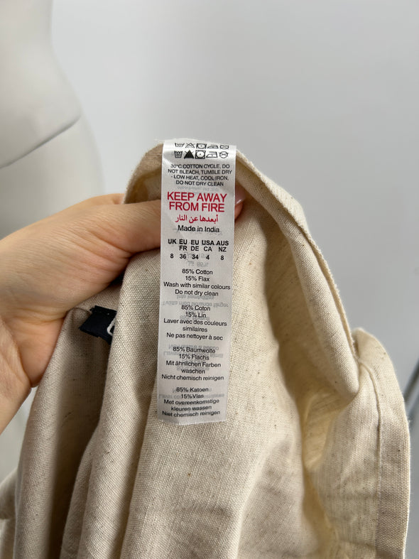 Veste kimono beige