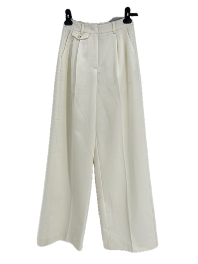 Pantalon en laine mélangée