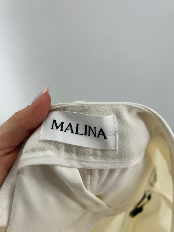 Pantalon en laine mélangée