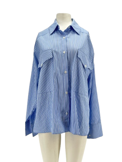 Chemise bleue