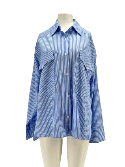 Chemise bleue