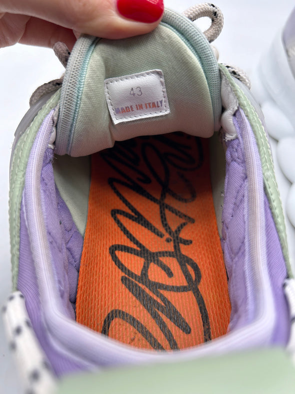 Baskets "Chain reaction" multicolore