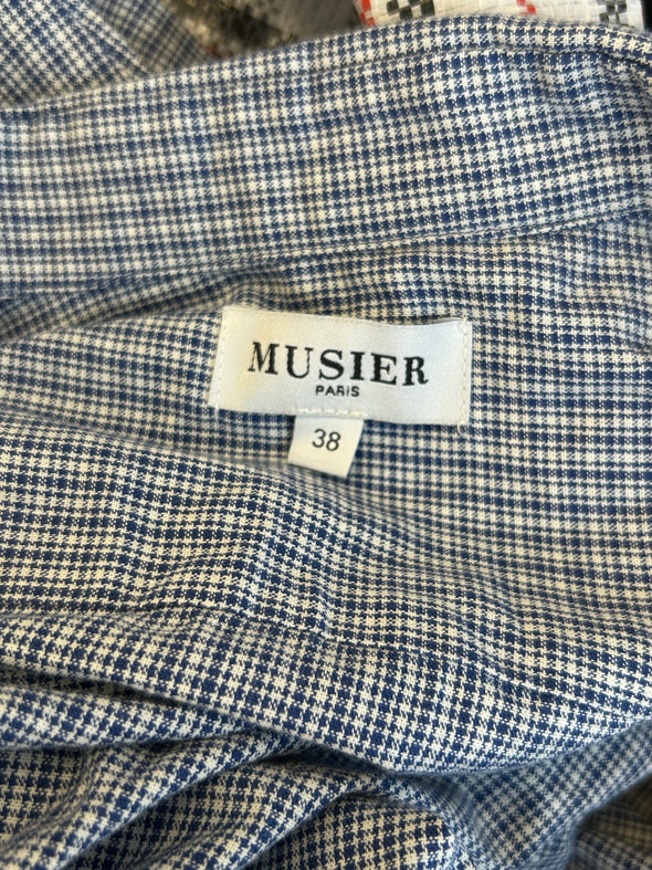 Chemise crop rayée