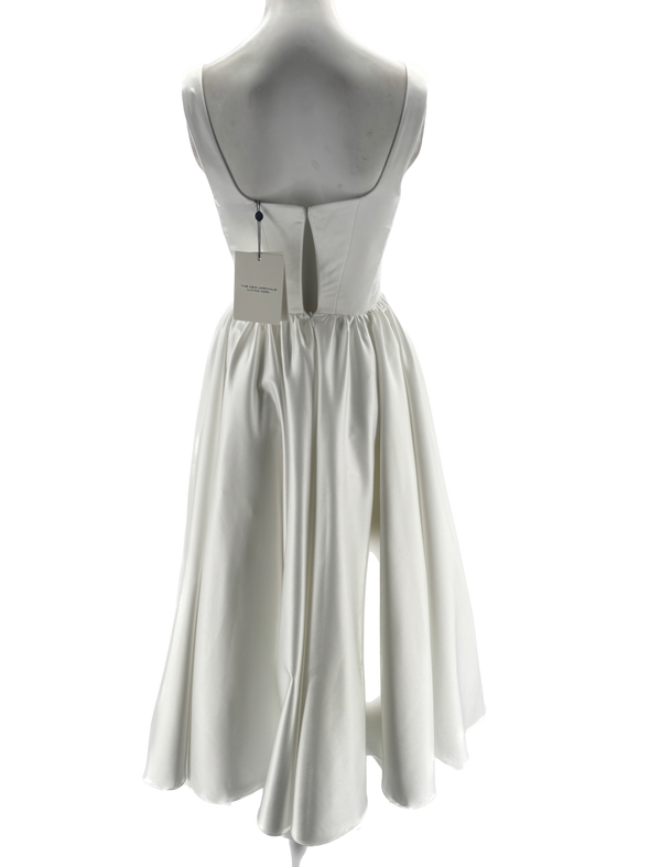 Robe blanche "Françoise in Crème Chantilly"