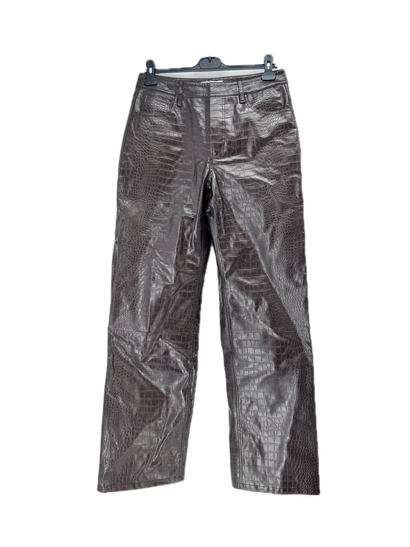 Pantalon en simili cuir